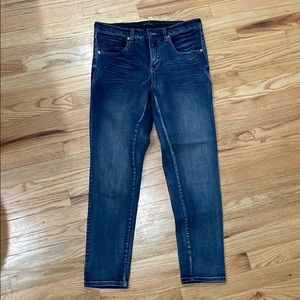 Universal Standard Seine High Rise Skinny Jeans 27 InchDistressed Blue Size 8
